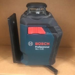 Bosch GLL2-20 65ft Self-Leveling 360 Degree Horizontal Cross Line Laser Level